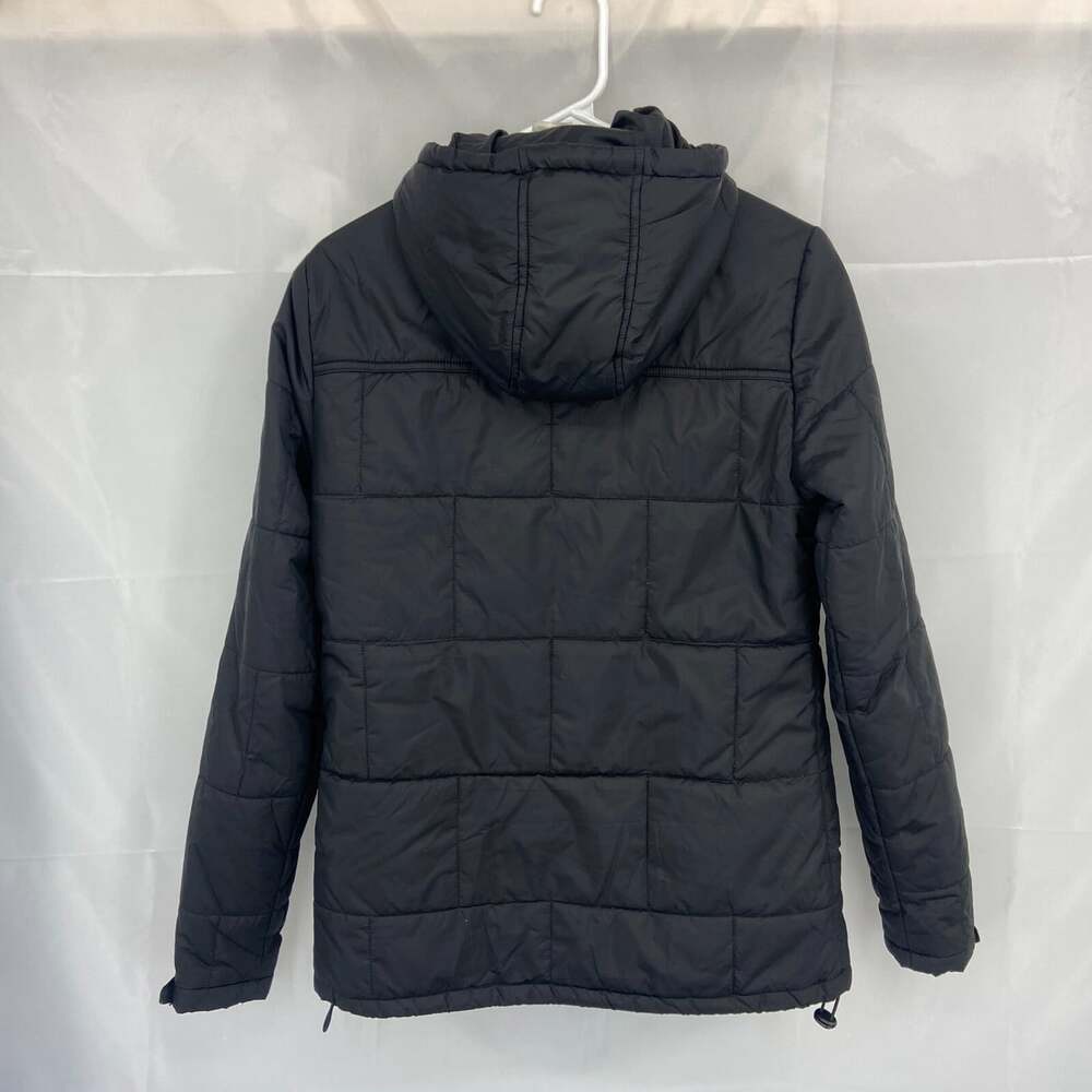 Coalatree Mtn2cty Women S Camper Jacket Puffer Insulated Solid Black Full Zip - Picture 3 of 9
